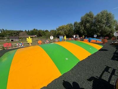 Pictures of Elmer the Patchwork Elephant at Gulliver's Land Milton Keynes