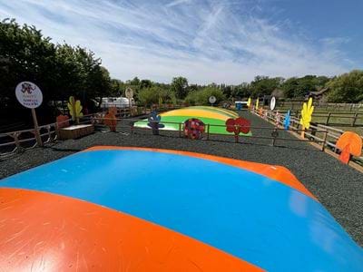 Pictures of Elmer the Patchwork Elephant at Gulliver's Land Milton Keynes